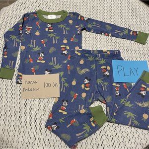 Hanna Andersson Mickey Mouse Long Johns